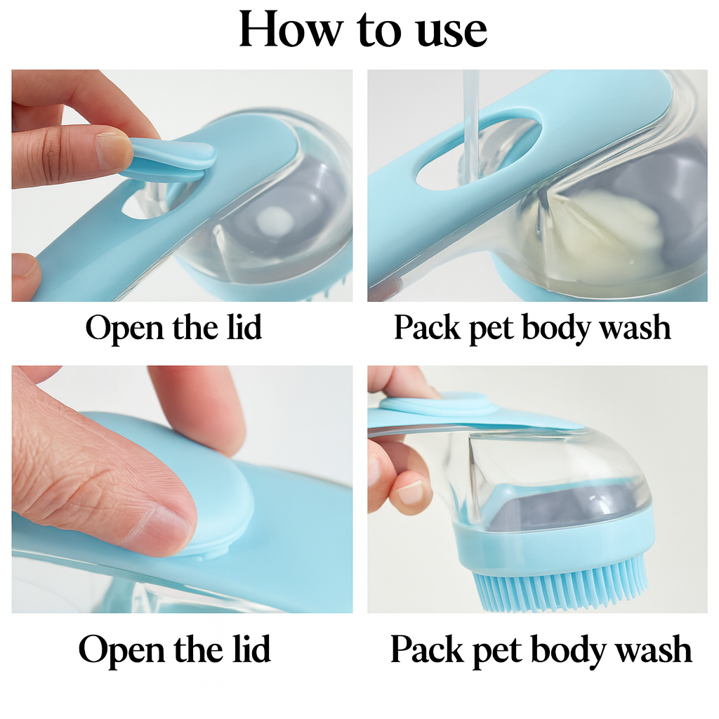 Woofyspot™ Bath Brush